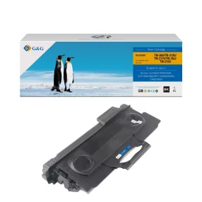 Toner PREMIUM marque G&G noir compatible Brother TN2120