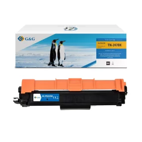 Toner PREMIUM marque G&G noir compatible Brother TN247BK / TN243BK