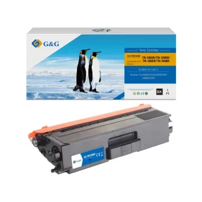 Toner PREMIUM marque G&G noir compatible Brother TN326BK