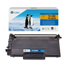 Toner PREMIUM marque G&G noir compatible Brother TN3480