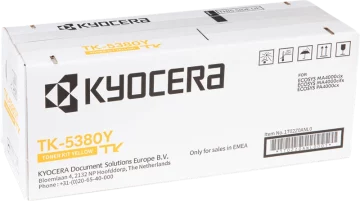 Cartouche de toner original jaune Kyocera TK5380 – 1T02Z0ANL0/TK5380Y