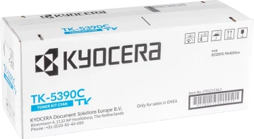 Kyocera TK5390 Cartouche de Toner Cyan Originale – 1T02Z1CNL0/TK5390C