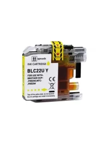 Cartouche jaune compatible Brother LC22EY